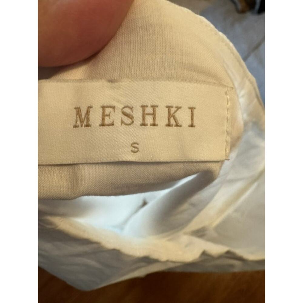 Meshki Autumn White Maxi Skirt 100% Cotton S - Picture 7 of 7